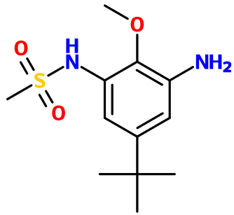 (图片) MC085075 N-(3-Amino-5-tBu-2-methoxy-phenyl)-methanesulfonamide